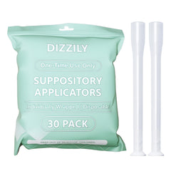 Dizzily 30-pack disposable applicators for hygienic use.