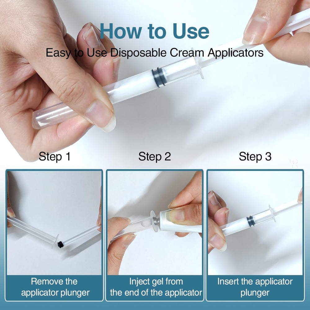 Dizzily applicator head shows a smooth design supporting comfortable insertion.