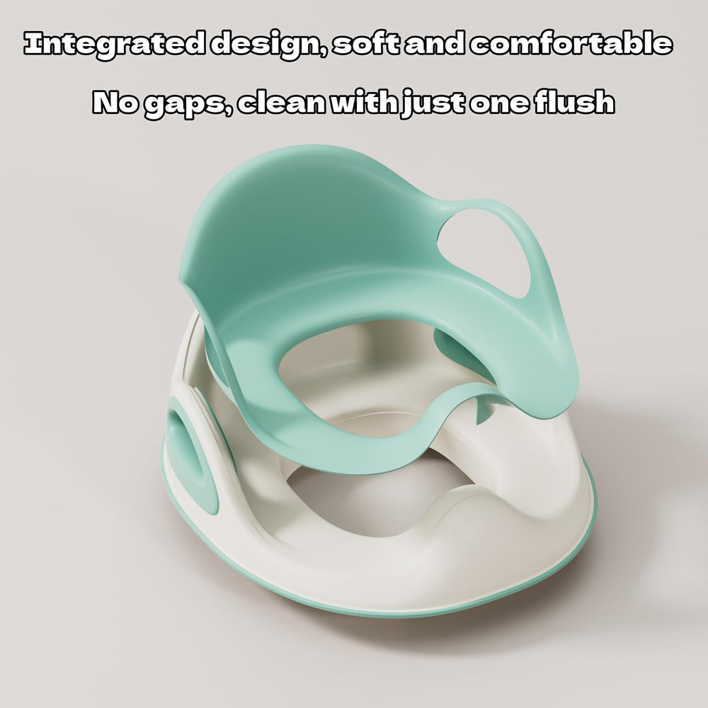 Dlafukids potty seat universal fit adapts to most standard toilets.