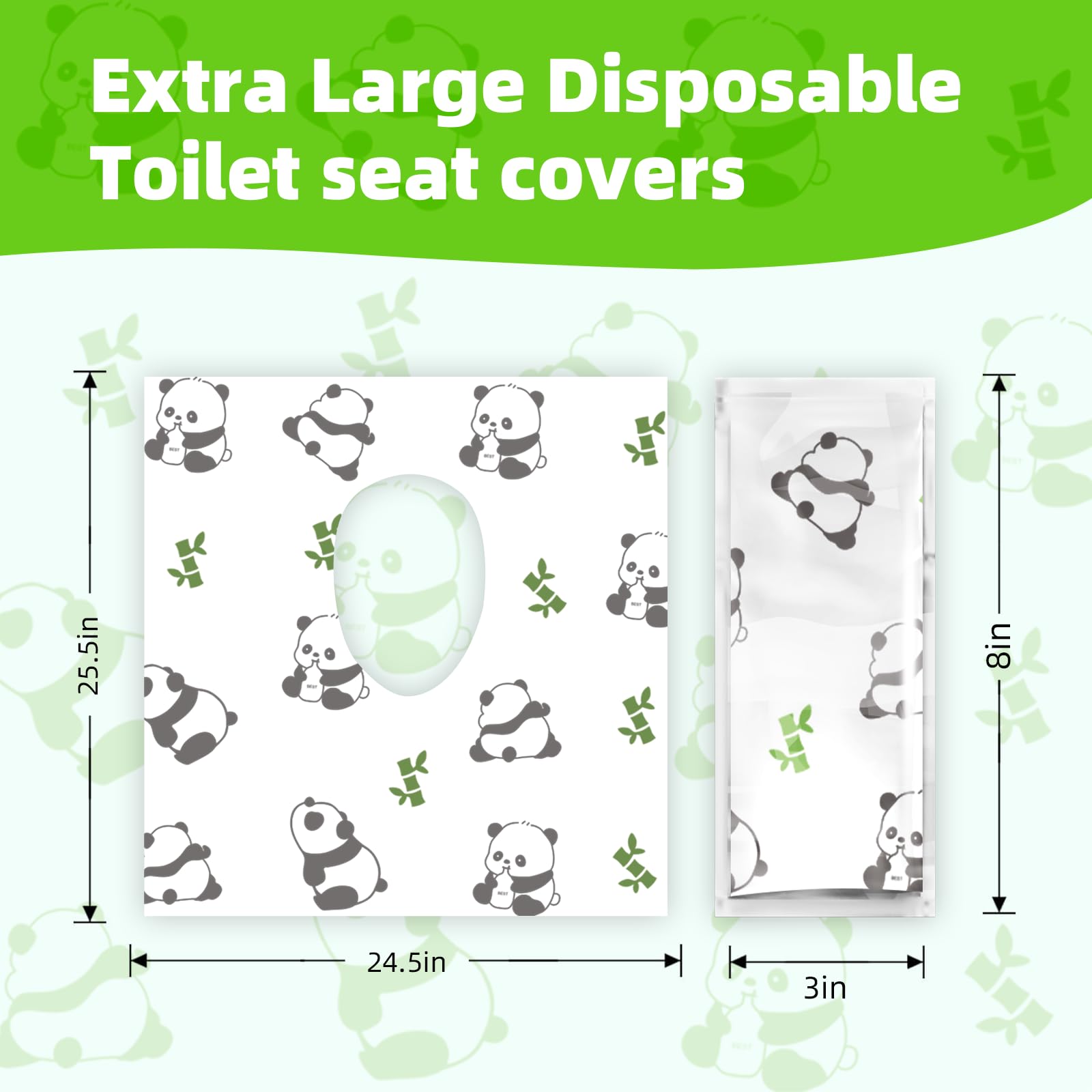dlnope panda seat cover travel ready packaging fits bags