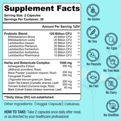 Dmeisy probiotic capsules pack showcases convenient daily dose for women