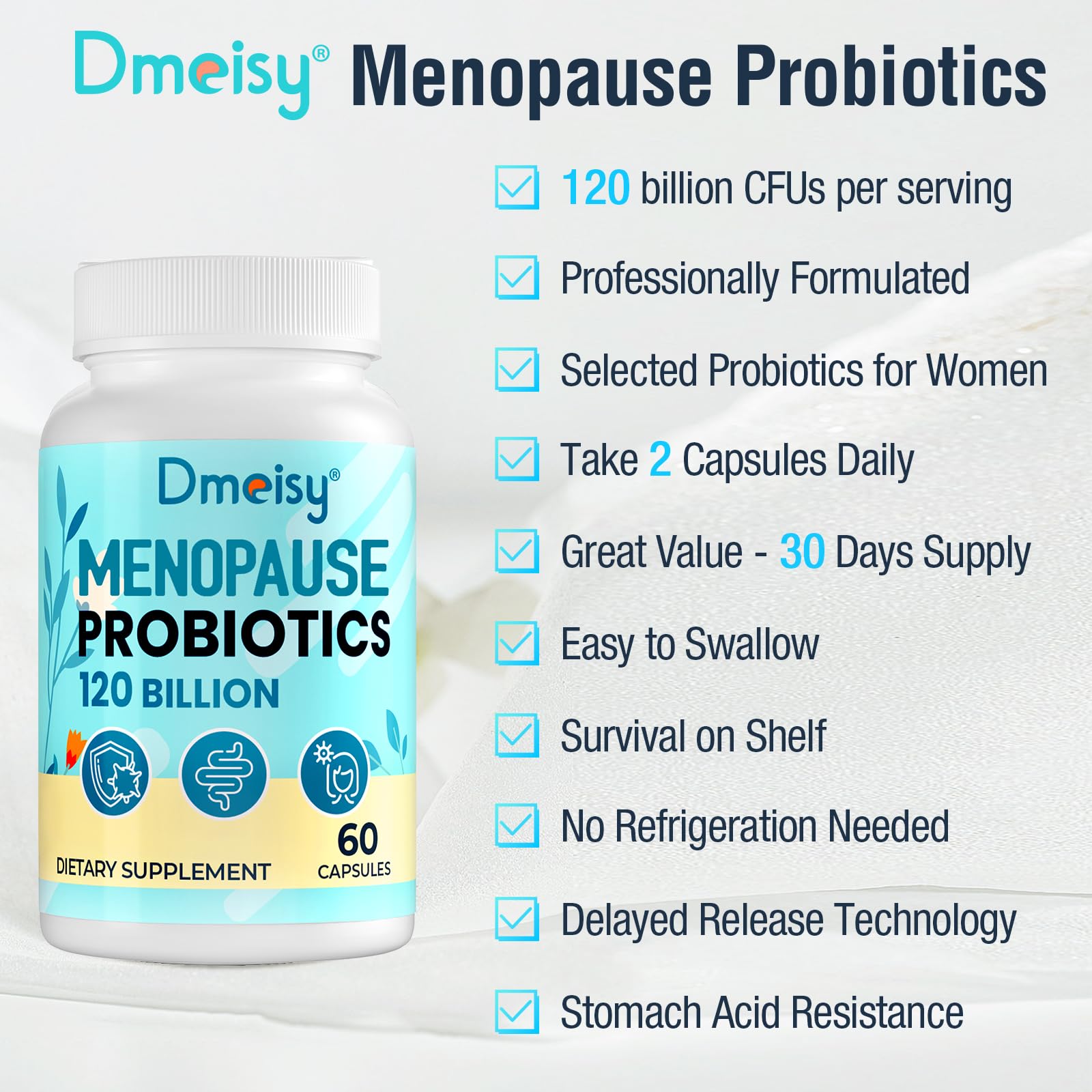 Dmeisy vegan gluten-free label signals plant-based daily option