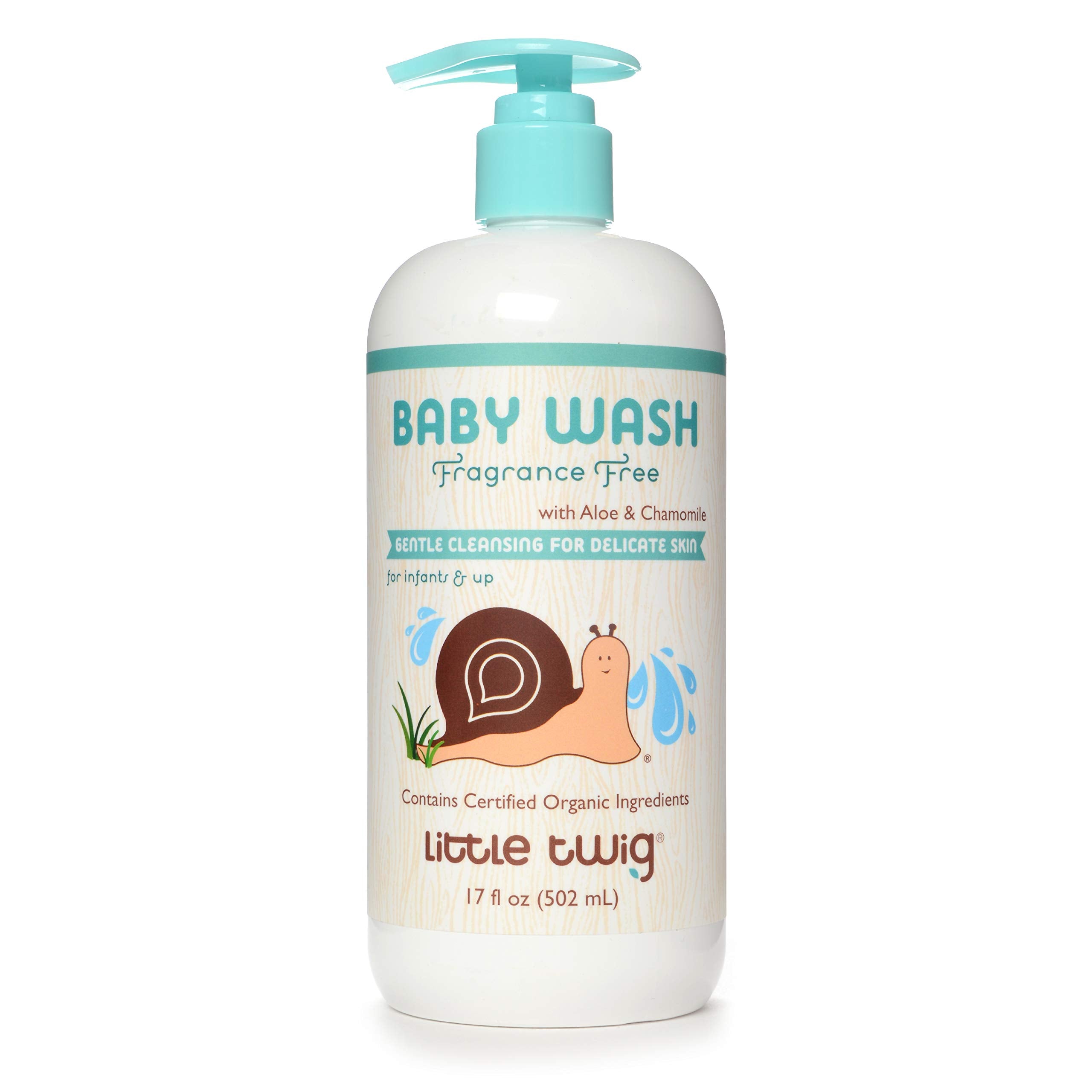 DMI Little Twig Baby Wash foamy lather for gentle cleansing