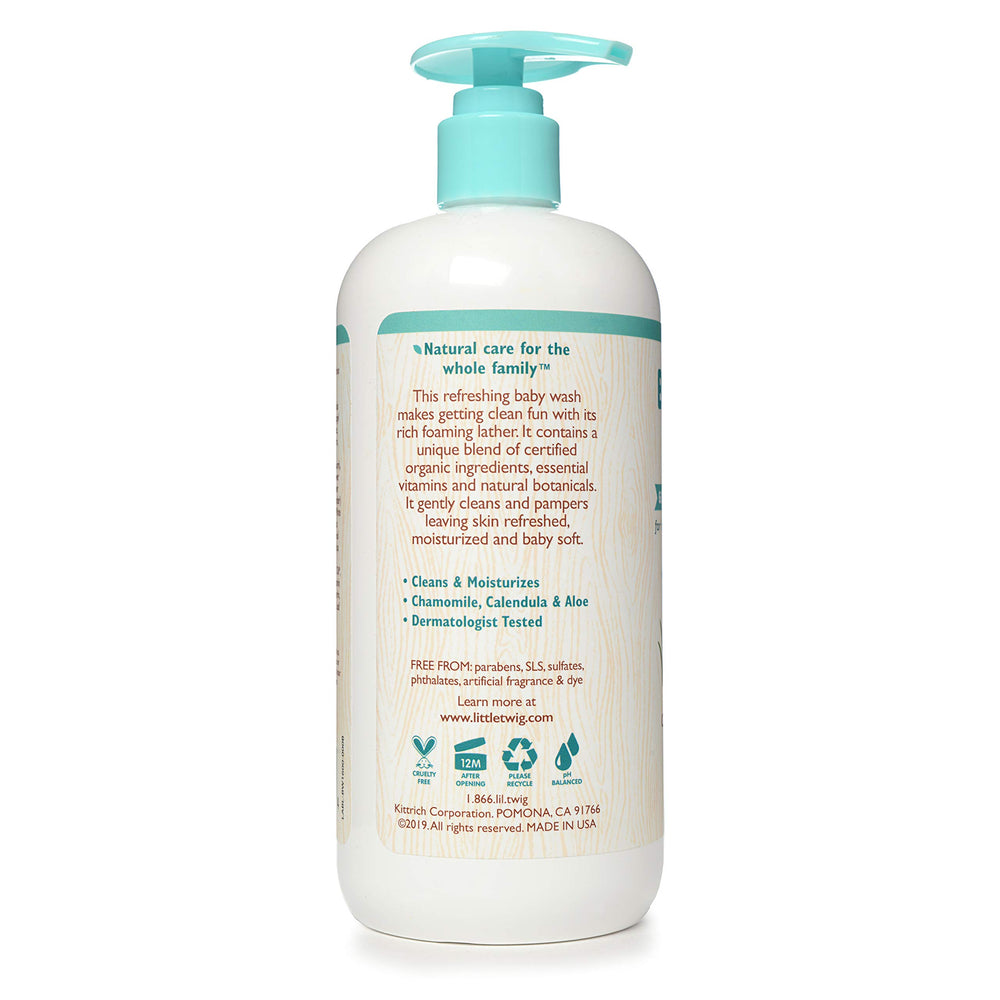 DMI Little Twig Baby Wash fragrance-free bottle for sensitive skin