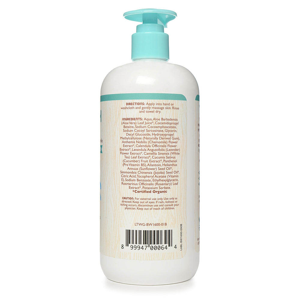 DMI Little Twig Baby Wash organic calendula on the label