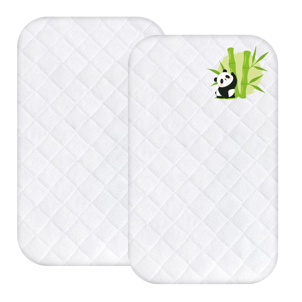 DMS PROTECTOR bassinet mattress cover for ANGELBLISS fits snugly, protecting mattress edges.