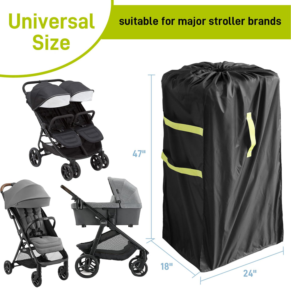 DMS PROTECTOR gate-check bag side view with adjustable straps for comfort