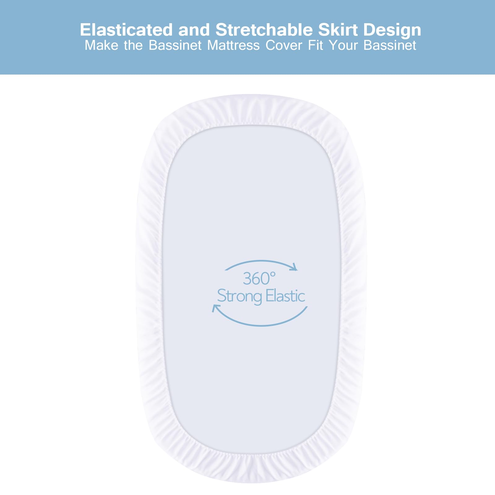 DMS PROTECTOR Karley bassinet cover-temperature-balance aids baby comfort