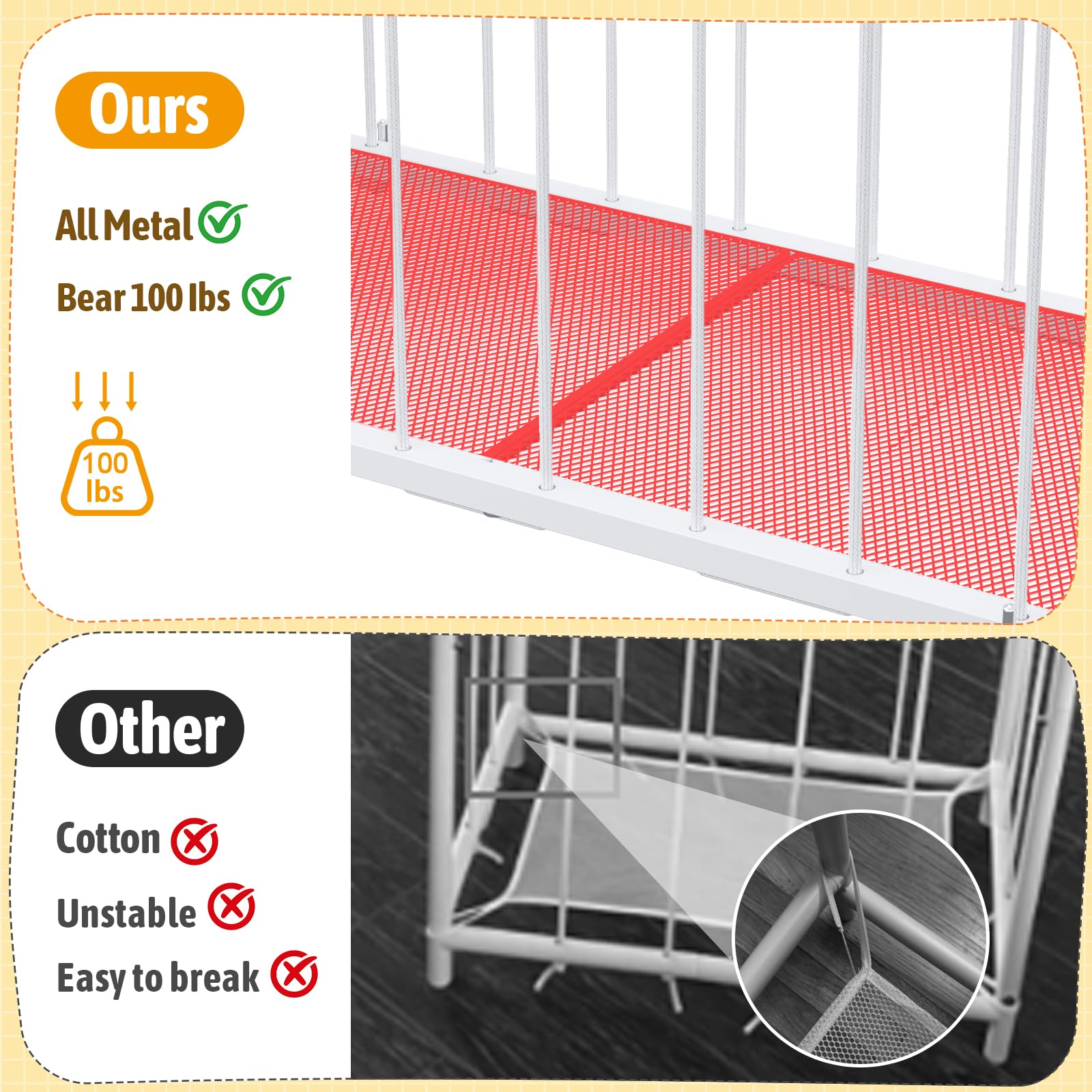 Dmticoasis heavy-duty frame offering lasting strength for playrooms
