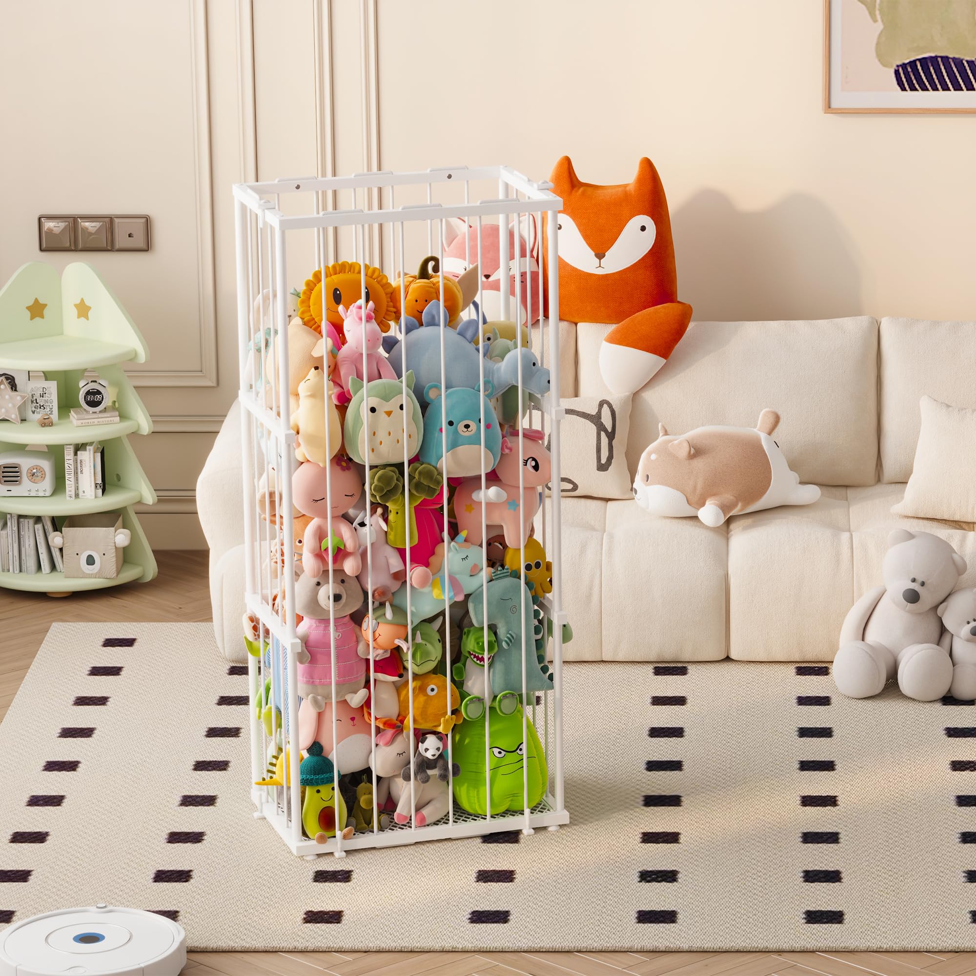 Dmticoasis versatile storage suitable for nursery, playroom, or living room.