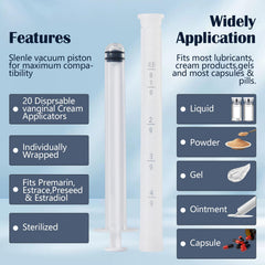 DMwespe individually wrapped applicator tubes for sterile on the go application