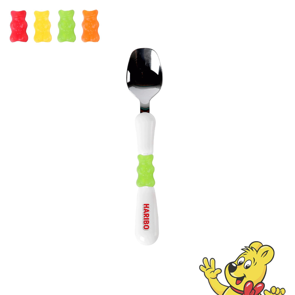 DO'HOME HARIBO Goldbear spoon with green handle for comfy grip