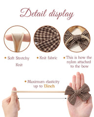 doboi ten-style headbands baby set for versatile outfits