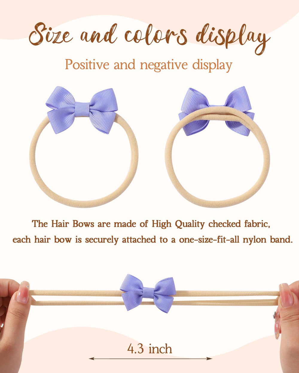 doboi 30 solid color bows add versatile daily color options for baby outfits.