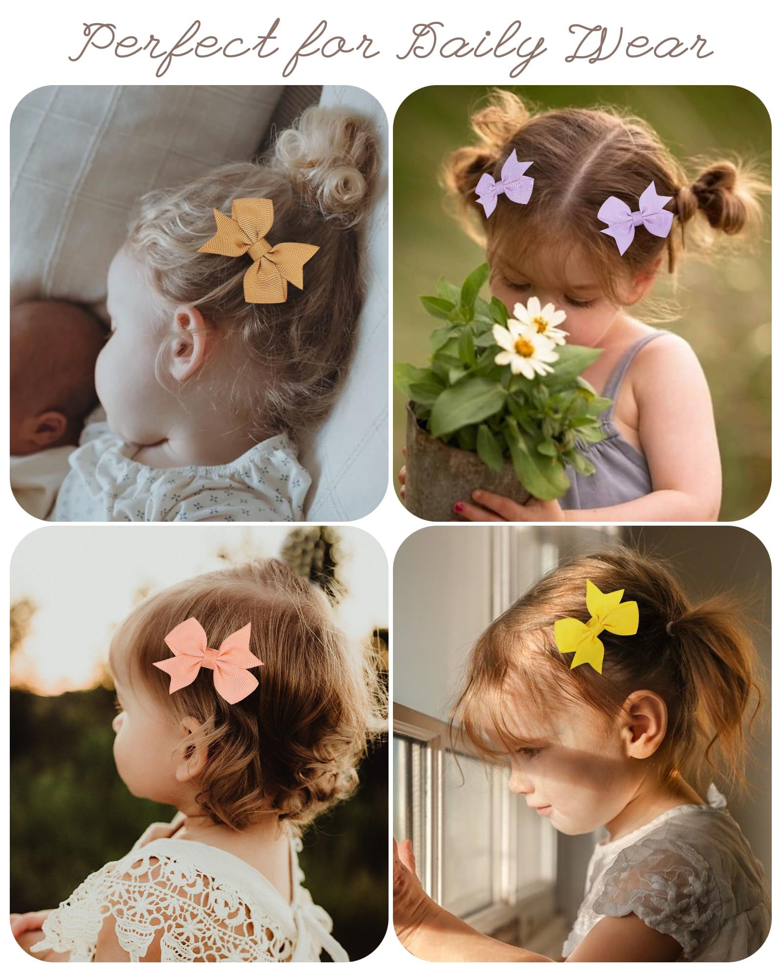 Doboi yellow clip adds bright detail to toddler hairstyles
