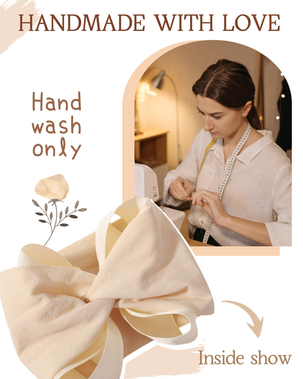 Doboi elastic nylon headband fits growing babies securely and comfortably.