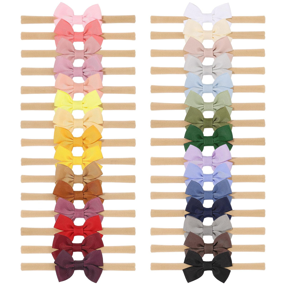 doboi soft nylon headband provides gentle, secure fit for newborns.