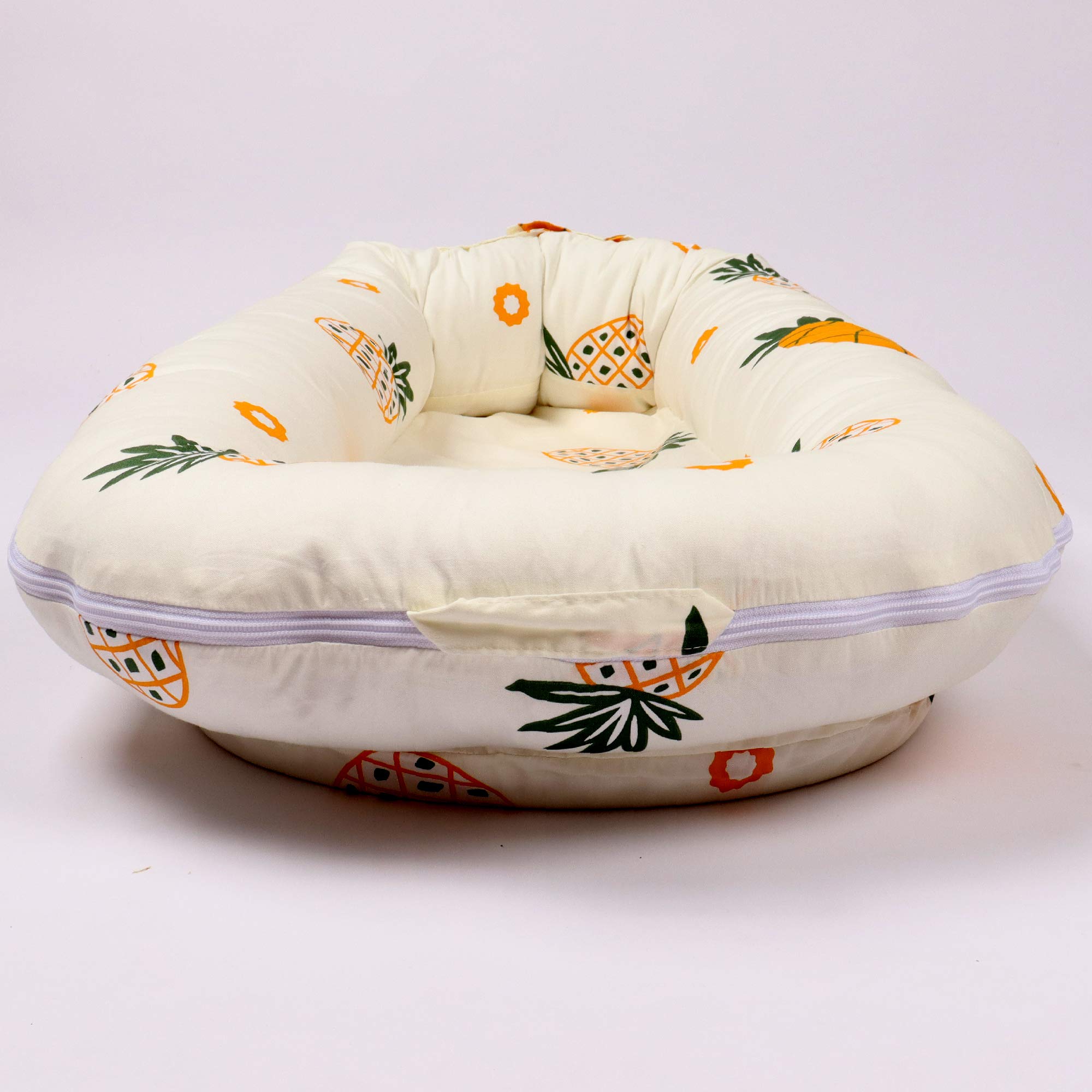 DockATot pineapples cover helps keep baby gear clean during travel and daily use.