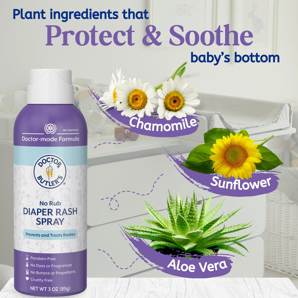 Doctor Butler's cruelty-free testing supports baby-safe use.