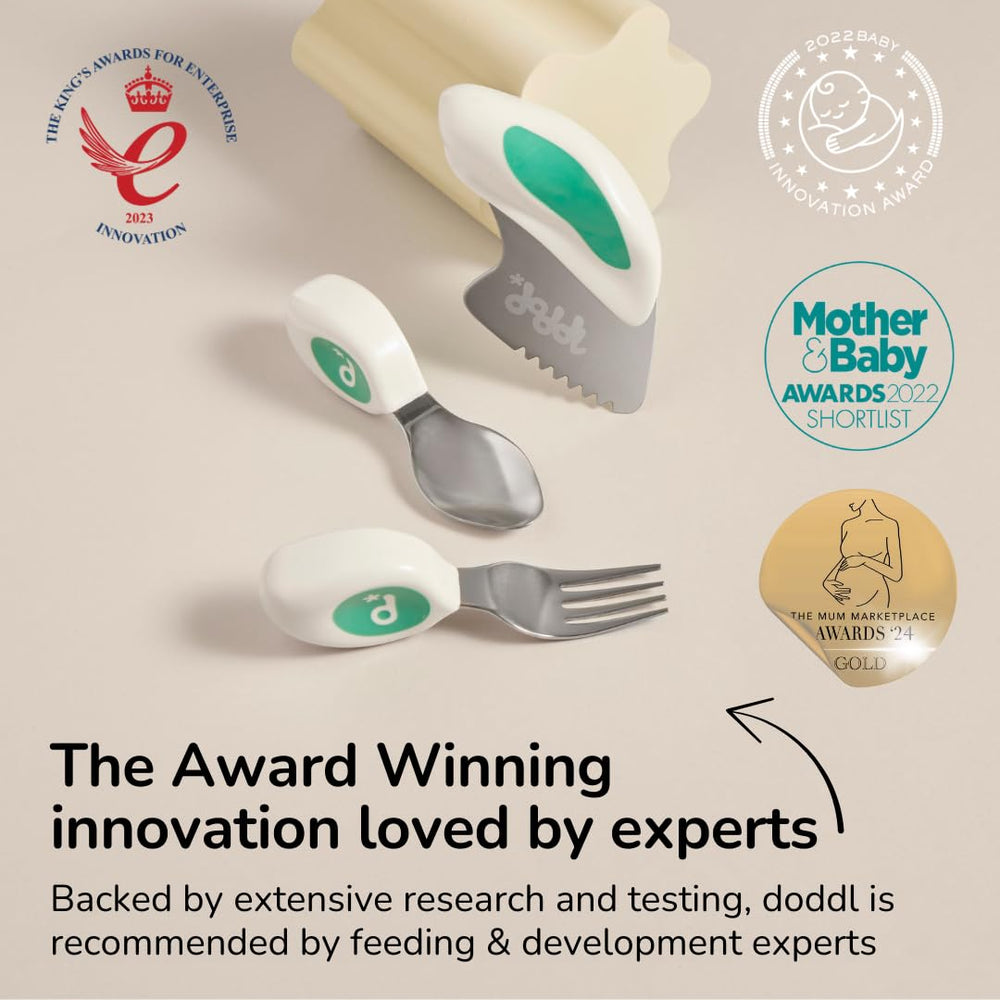 doddl BPA-free and phthalate-free utensils ensure safe feeding