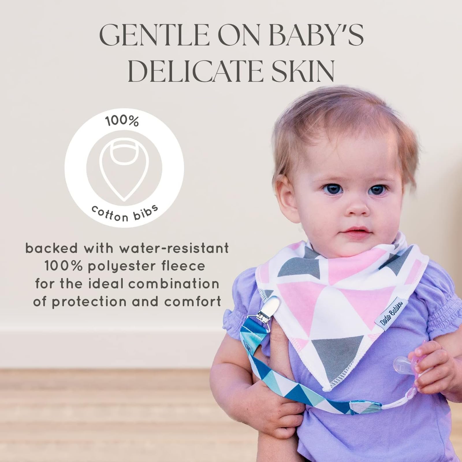 Dodo Babies gift bag-ready set makes a thoughtful baby shower present