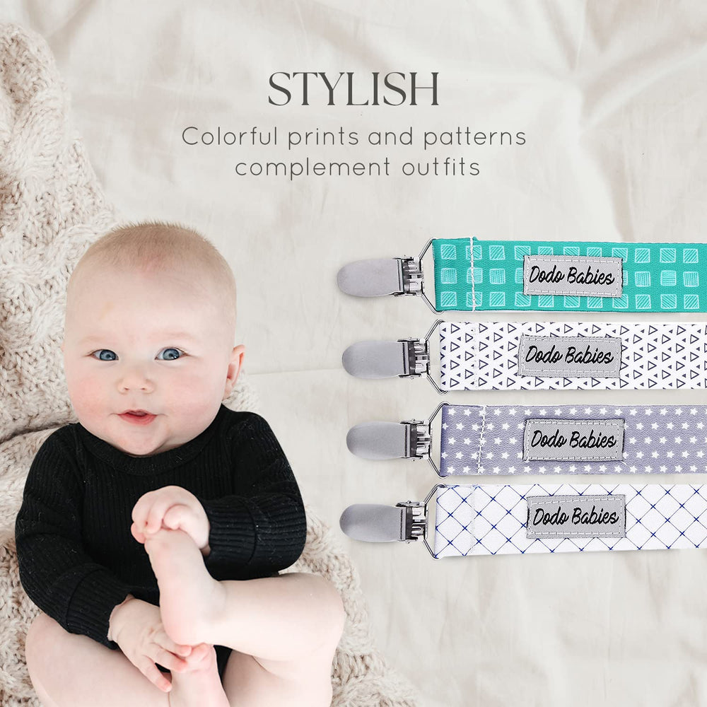 Multipurpose clip-friendly design ready for teethers and accessories.