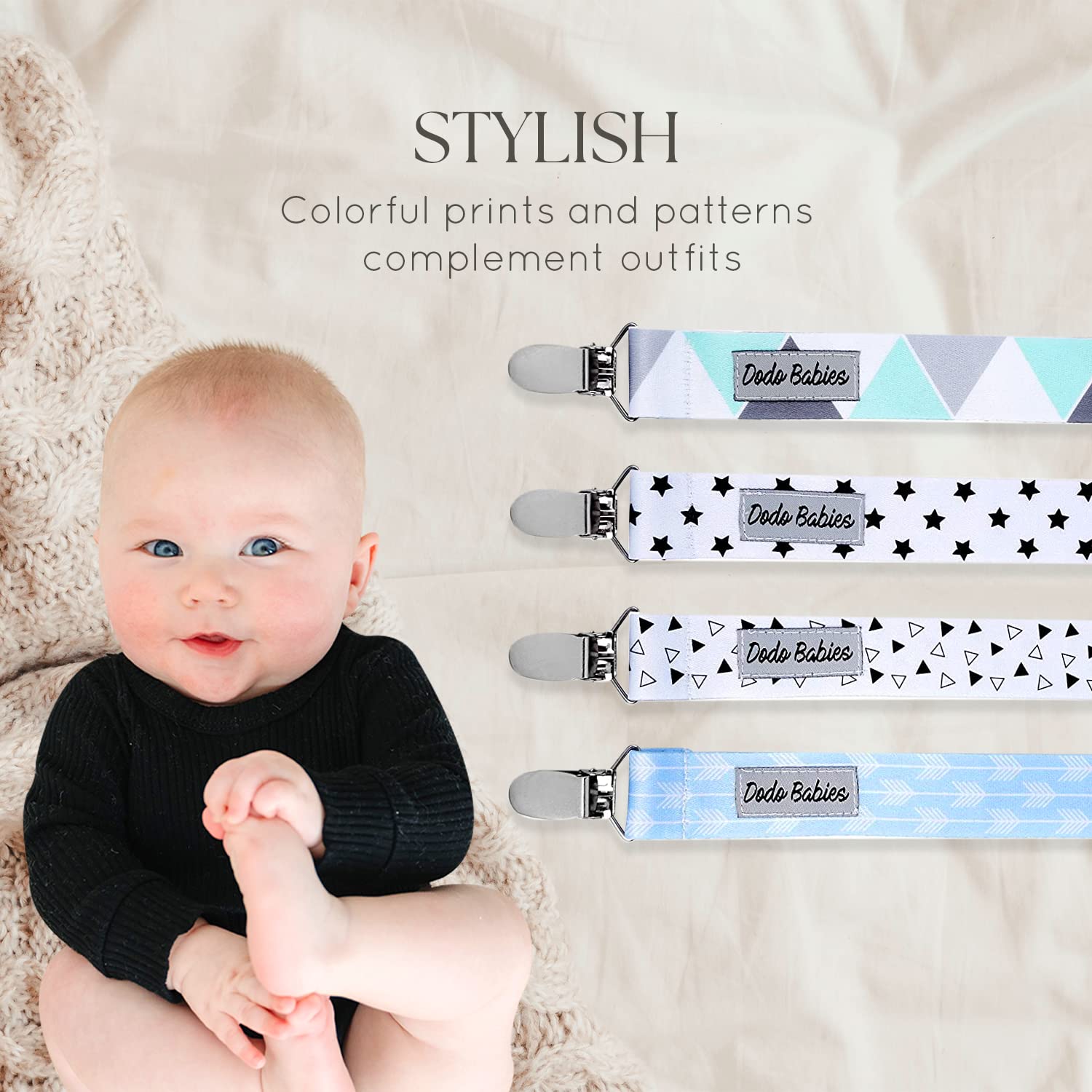 Dodo Babies pacifier case keeps essentials organized during trips