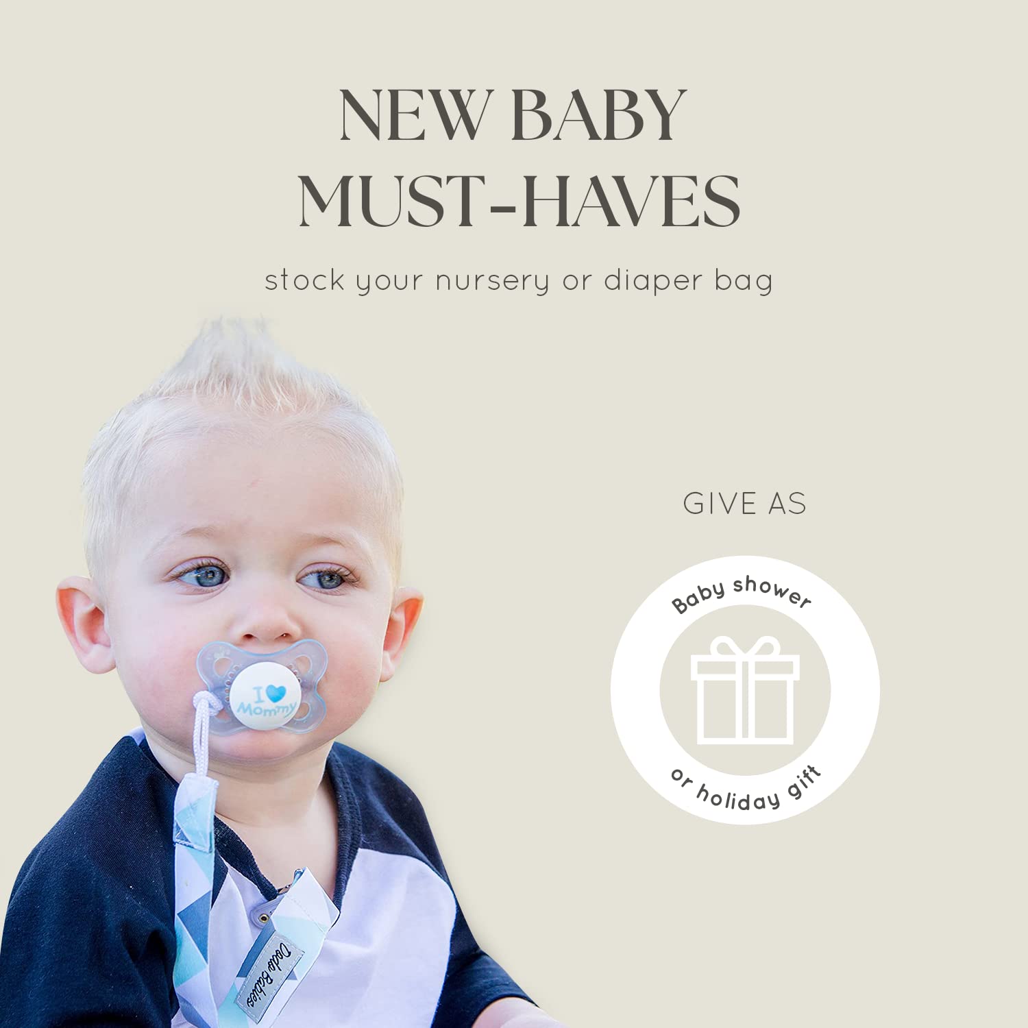 Dodo Babies clip-on binky keeps pacifiers within reach for parents