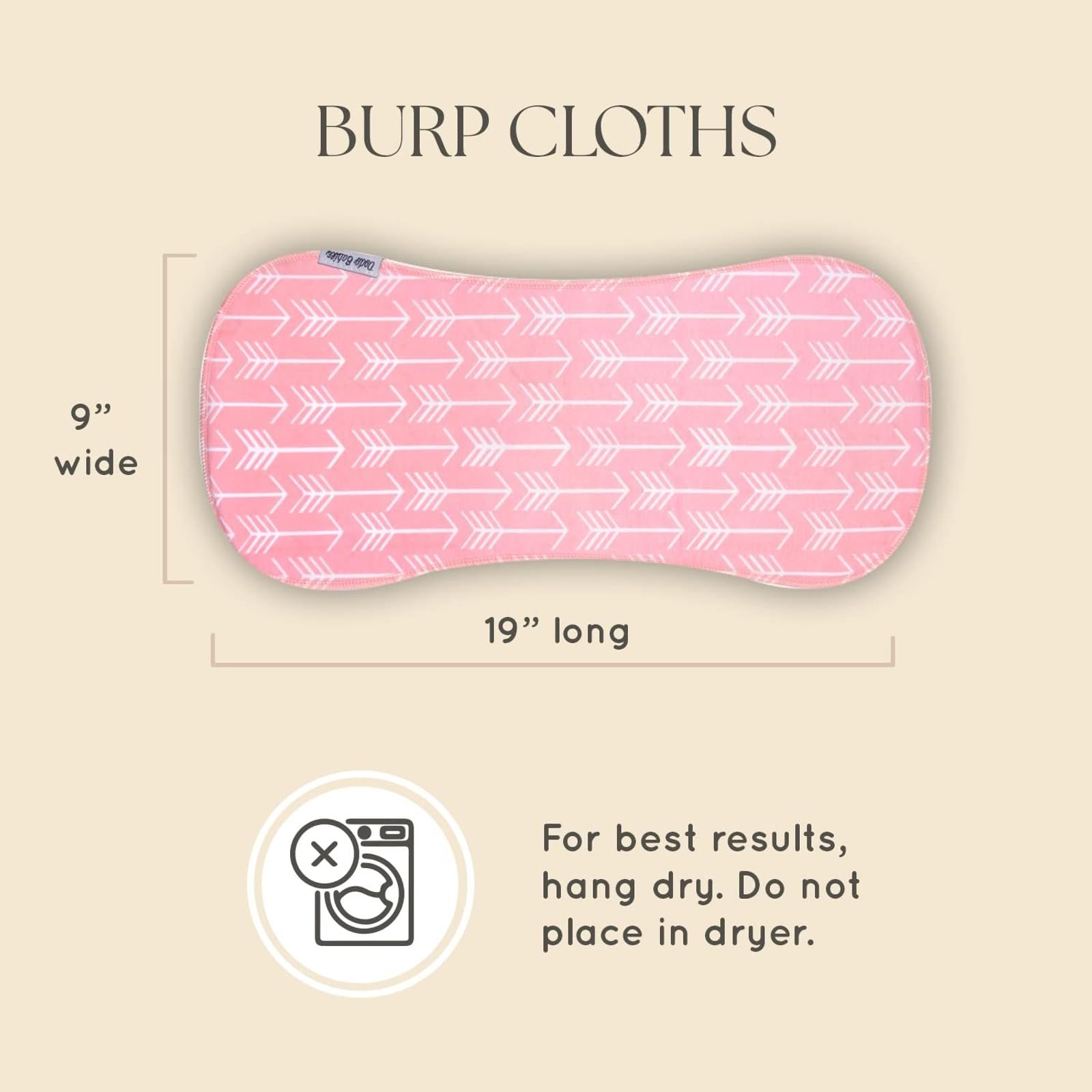 Dodo Babies fabric pacifier clips secure fasteners within reach