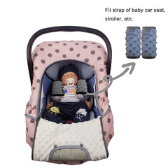 DODO NICI adjustable strap cover fits most seats using a secure Velcro wrap.