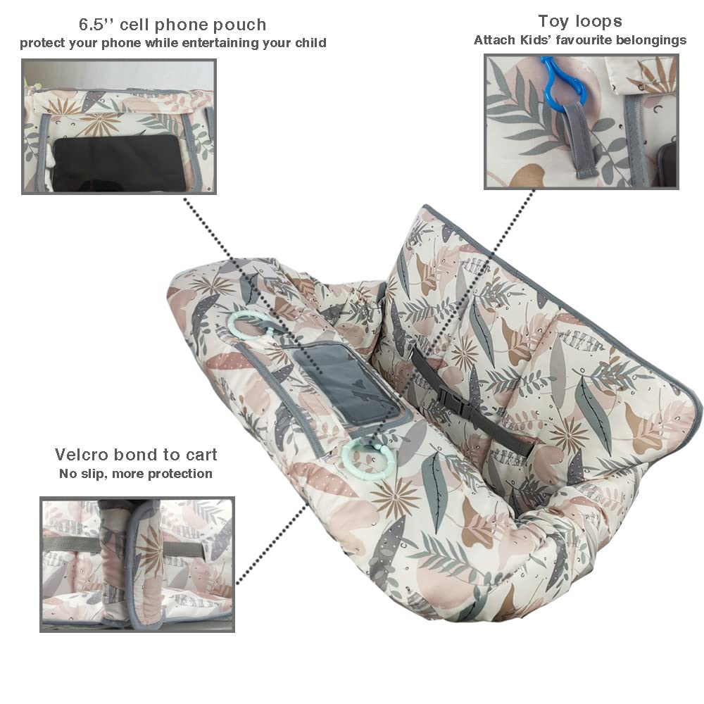 DODO NICI leaves bottle holder on cart cover for on-the-go sipping