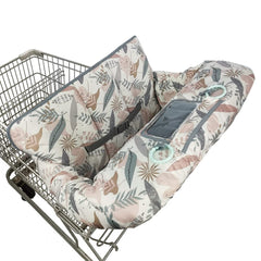 DODO NICI leaves cart cover front view protects baby from dirty carts