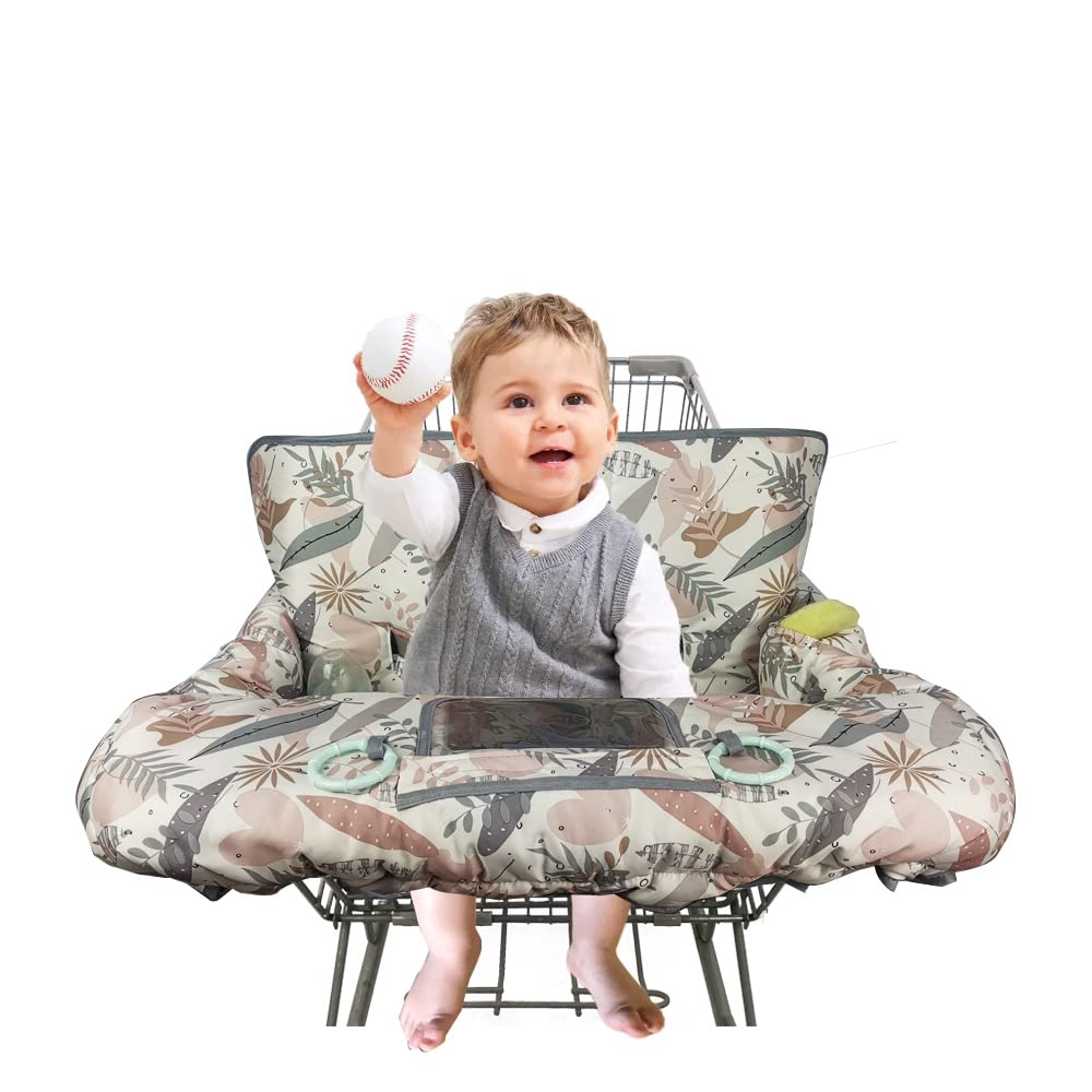 DODO NICI leaves cart cover with strap pocket for quick snack access