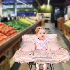 Dodo Nici cart cover cellphone pocket keeps entertainment handy without dropping devices.