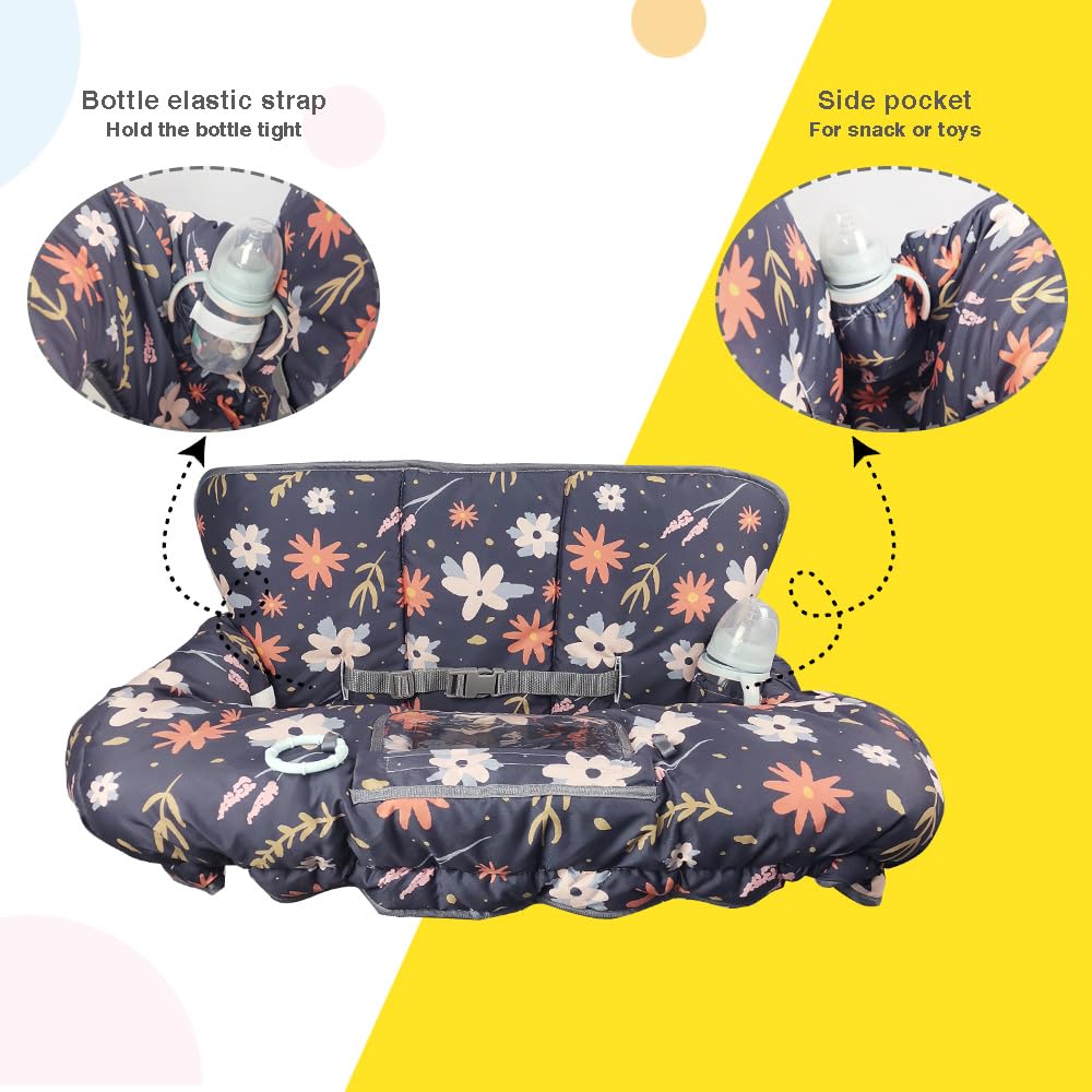Dodo Nici universal-fit cart cover fits most carts and highchairs
