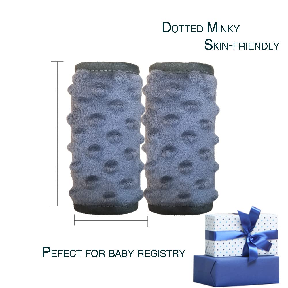 DODO NICI dotted Minky surface comforts newborn skin during rides.