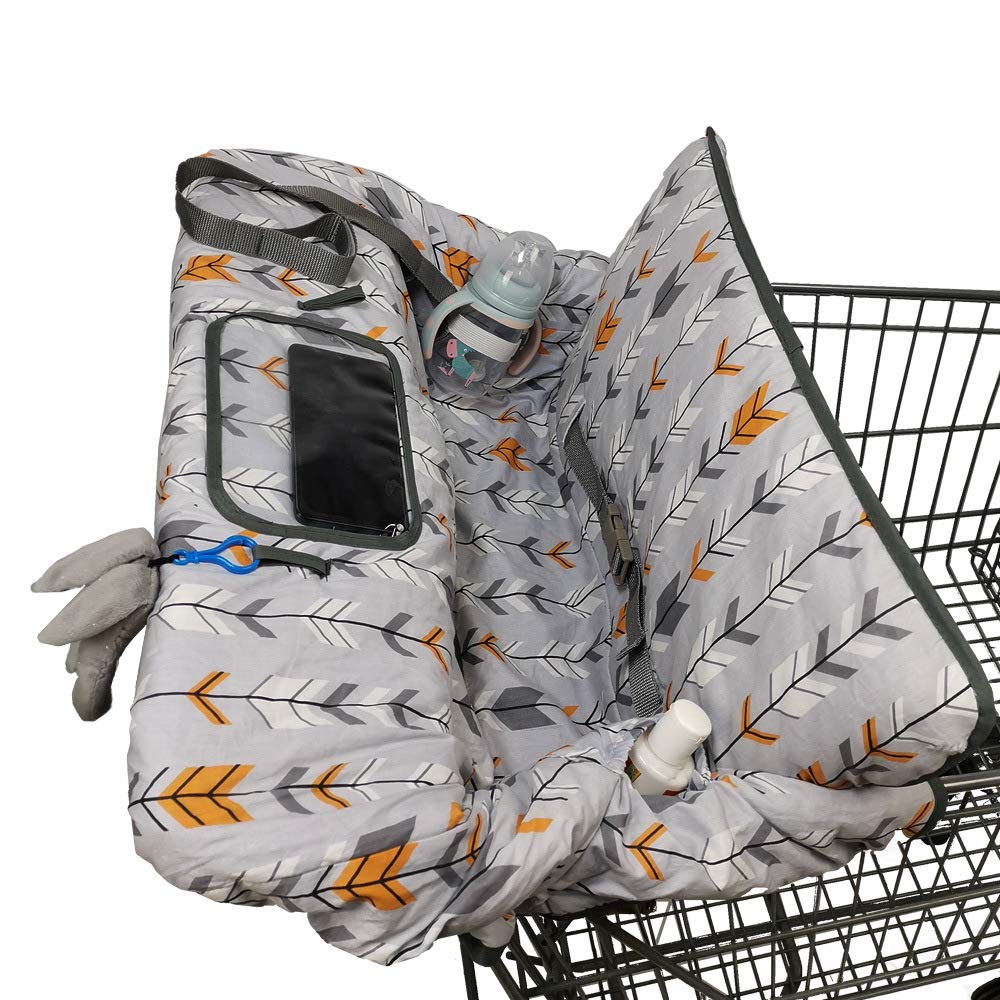 Dodo Nici high chair cover showing removable seat positioner for better baby support.