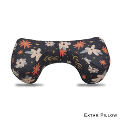 Dodo Nici dark blue cart cover inner pocket visible for snacks and toys.