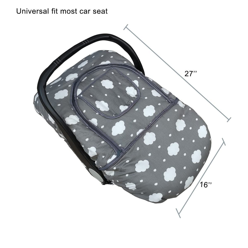 Dodo Nici universal-fit carrier cover fits most seats for easy coverage.