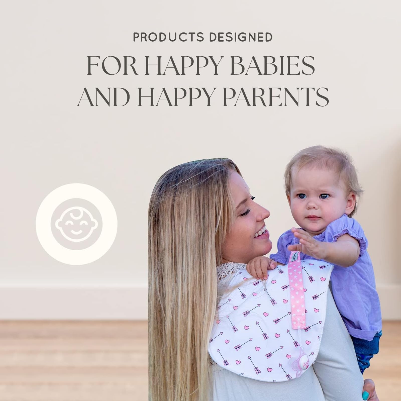 Dodo Babies pacifier case keeps pacifier clean and accessible