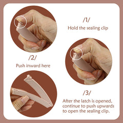 DOERDO DD reusable medical-grade clips highlight durability and easy cleaning.