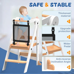 Doerpuz tower showing adjustable height options for growing children