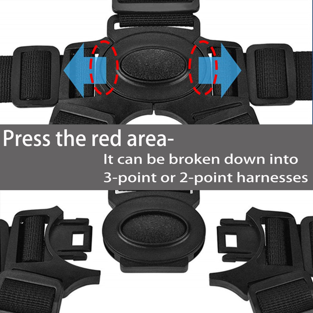 Dogxiong lightweight, foldable harness for easy portability.