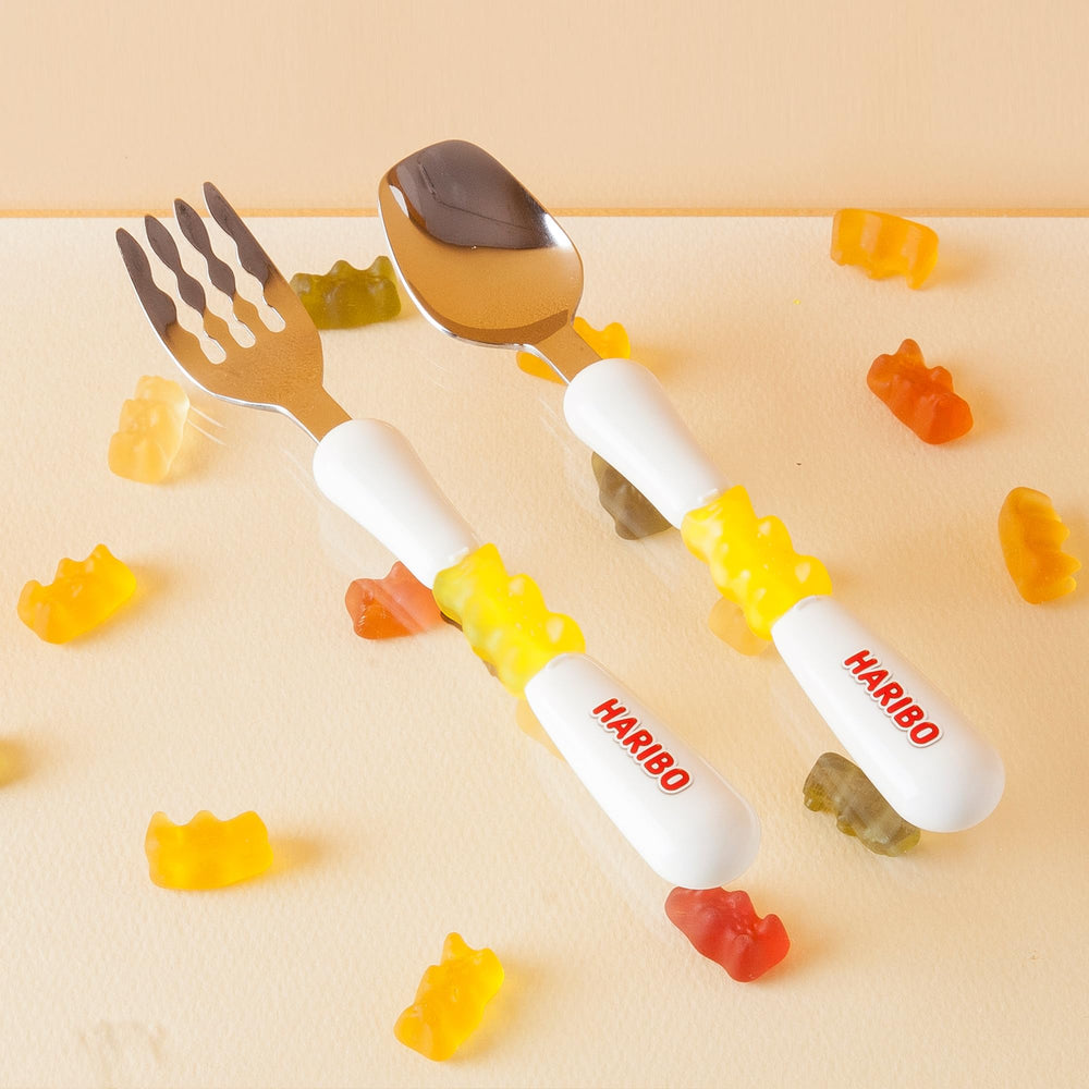 DO'HOME HARIBO Fork features jagged edge to help keep noodles on.