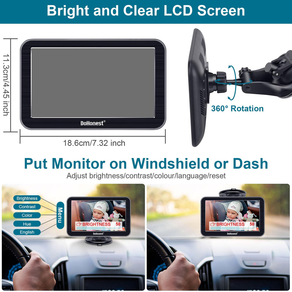 DoHonest flexible placement options adapt to your car layout.