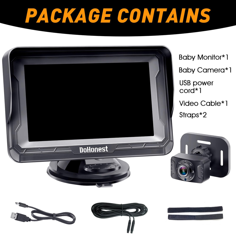 DoHonest secure mounting system keeps the camera stable on bumpy roads.