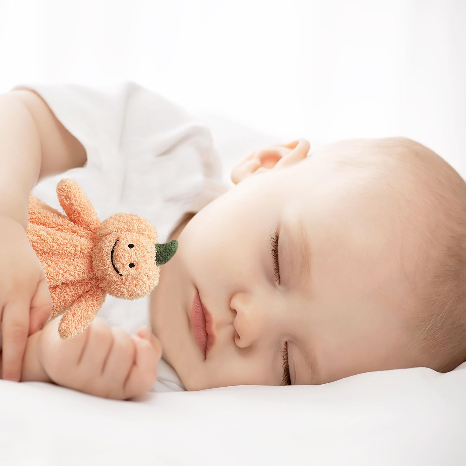 Doindute 14-inch pumpkin plush lovie offering comforting companionship