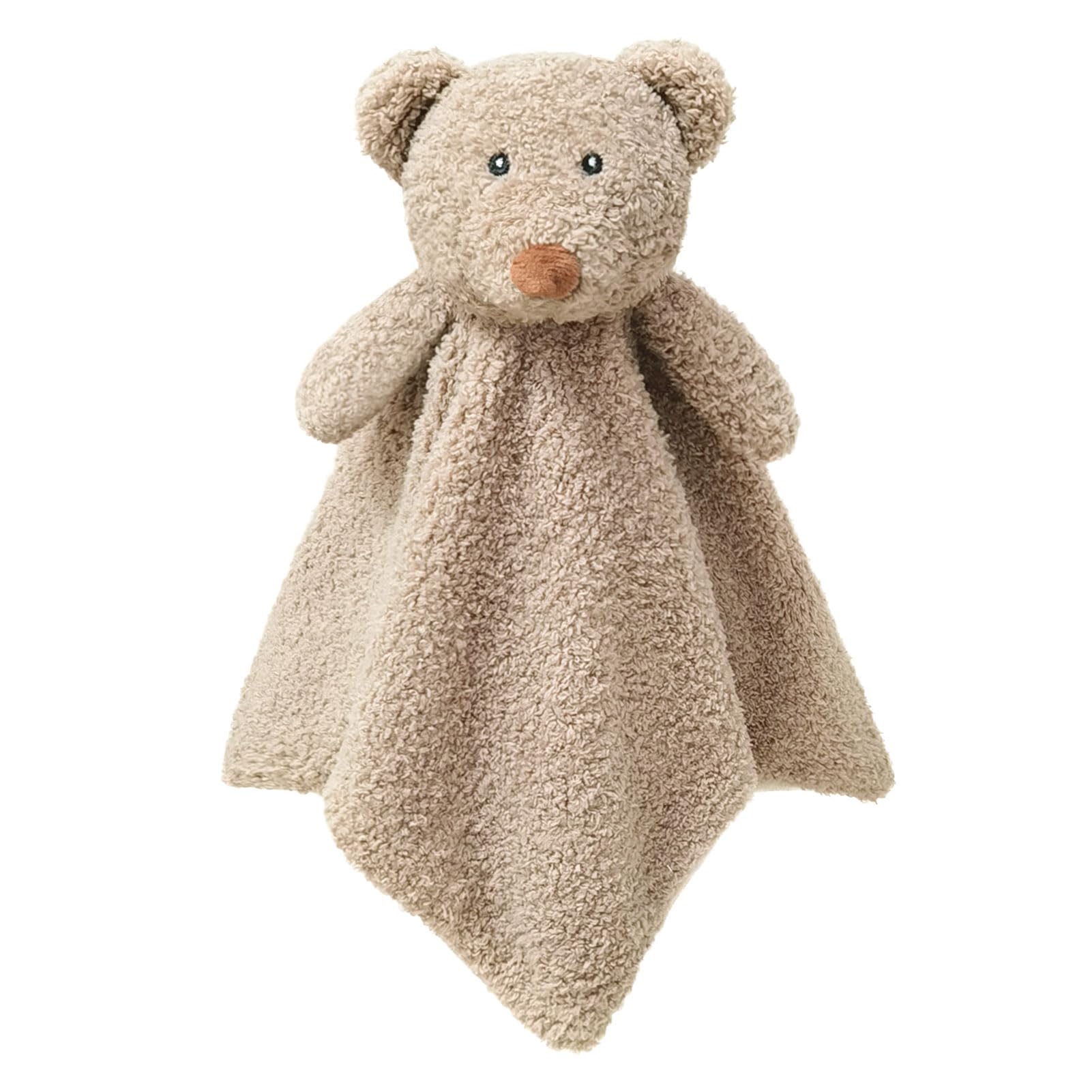 Doindute baby brown teddy bear lovie 14in for gentle snuggles and soothing sleep.