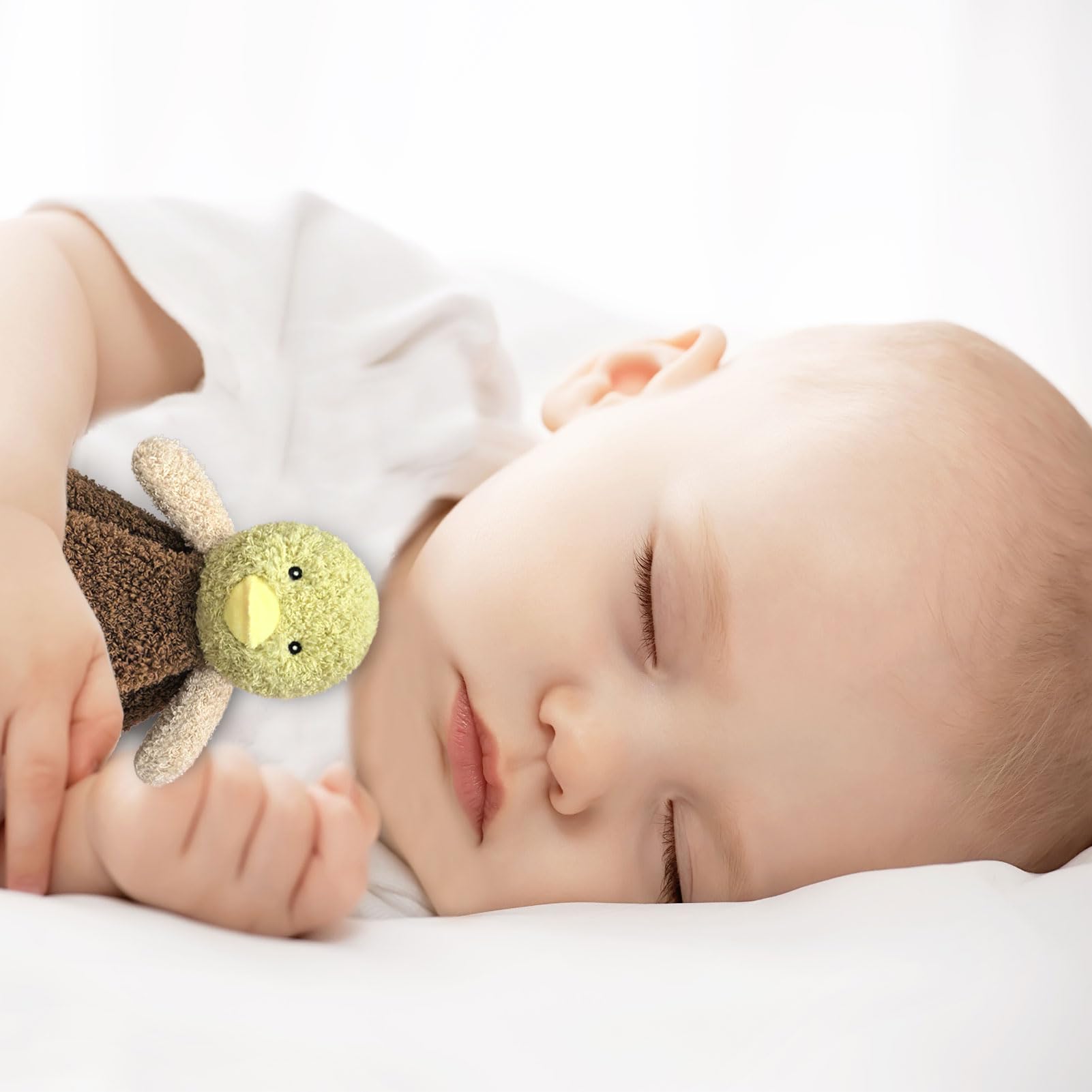 Doindute duck lovey makes a charming baby shower gift for newborns