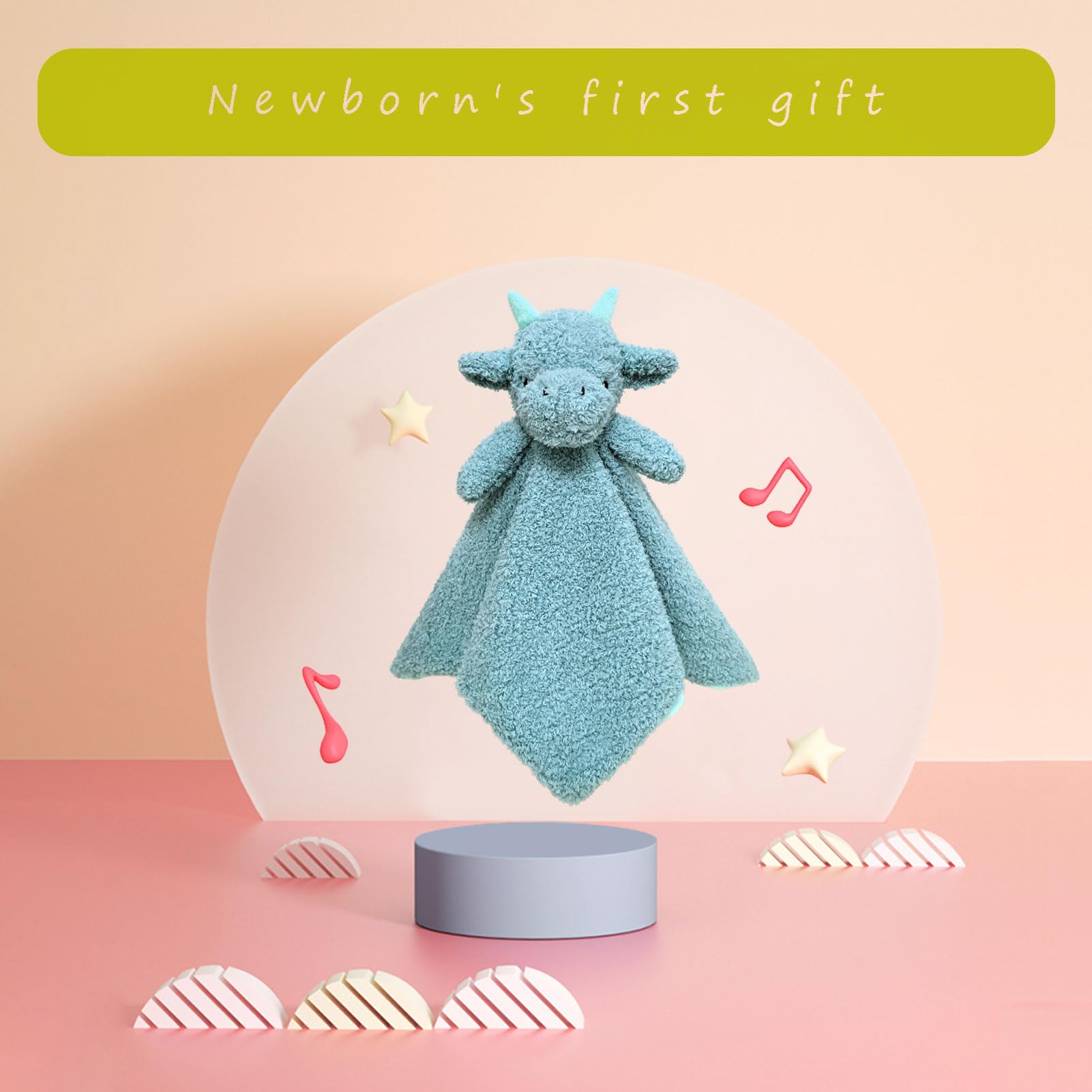 Doindute baby shower gift with charming huggable dragon character